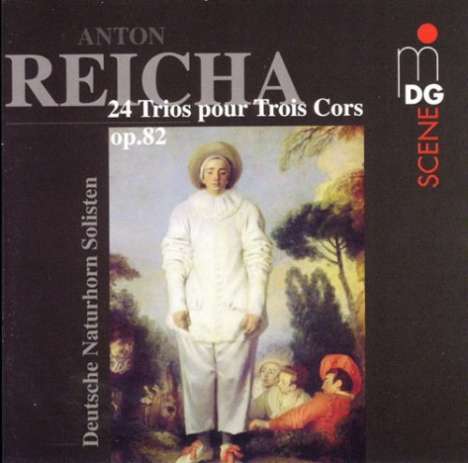 Anton Reicha (1770-1836): 24 Trios für Waldhorn op.82, CD
