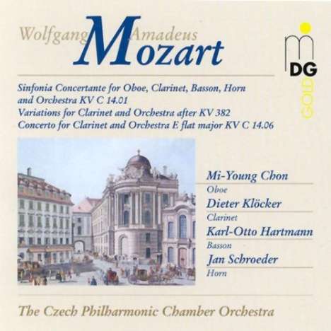 Wolfgang Amadeus Mozart (1756-1791): Klarinettenkonzert in Es KV Anh.C 14.06, CD