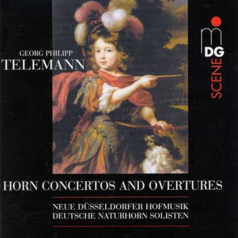 Georg Philipp Telemann (1681-1767): Konzerte f.2 oder 3 Hörner, CD