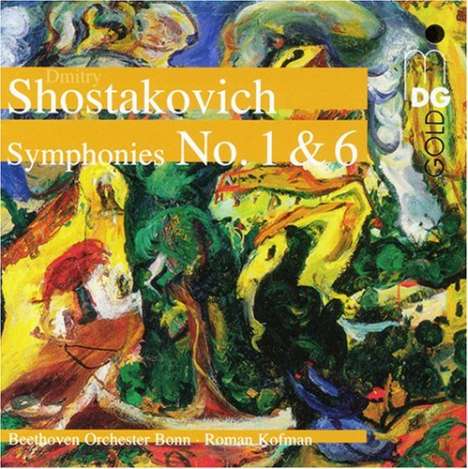 Dmitri Schostakowitsch (1906-1975): Symphonien Nr.1 &amp; 6, Super Audio CD