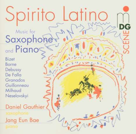 Musik für Saxophon &amp; Klavier "Spirito Latino", CD
