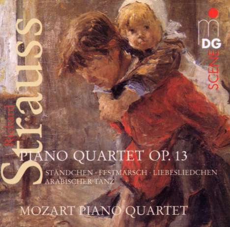 Richard Strauss (1864-1949): Klavierquartett op.13, CD