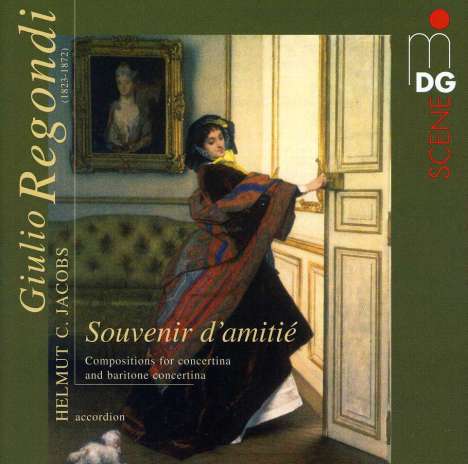 Giulio Regondi (1822-1872): Werke for Concertina &amp; Bariton-Concertina, CD