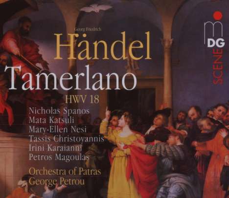 Georg Friedrich Händel (1685-1759): Tamerlano (1724), 3 CDs