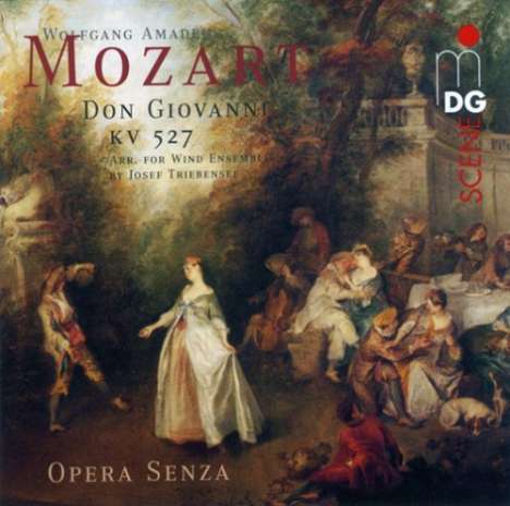 Wolfgang Amadeus Mozart (1756-1791): Harmoniemusik zu Don Giovanni (arr.Triebensee), CD