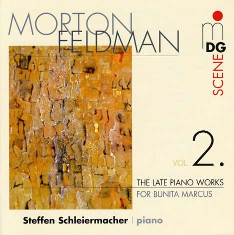 Morton Feldman (1926-1987): Die späten Klavierwerke Vol.2, CD