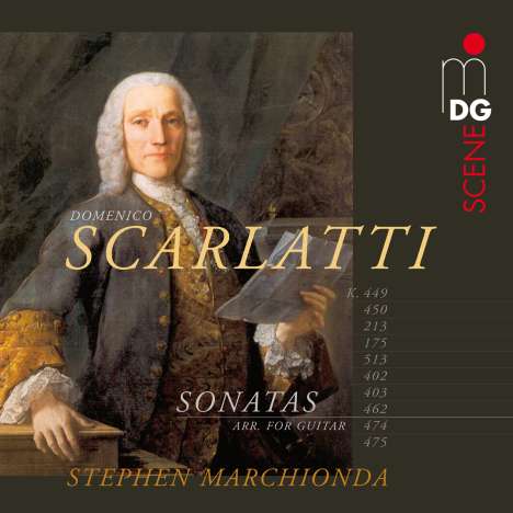 Domenico Scarlatti (1685-1757): Cembalosonaten für Gitarre, Super Audio CD