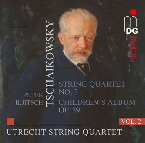 Peter Iljitsch Tschaikowsky (1840-1893): Streichquartette Vol.2, Super Audio CD