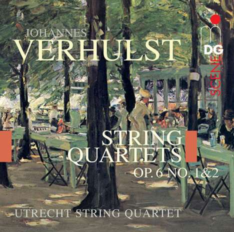 Johannes Verhulst (1816-1891): Streichquartette op.6 Nr.1 &amp; 2, CD