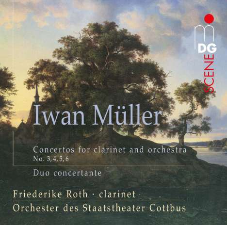 Iwan Müller (1786-1854): Klarinettenkonzerte Nr.3-6, Super Audio CD