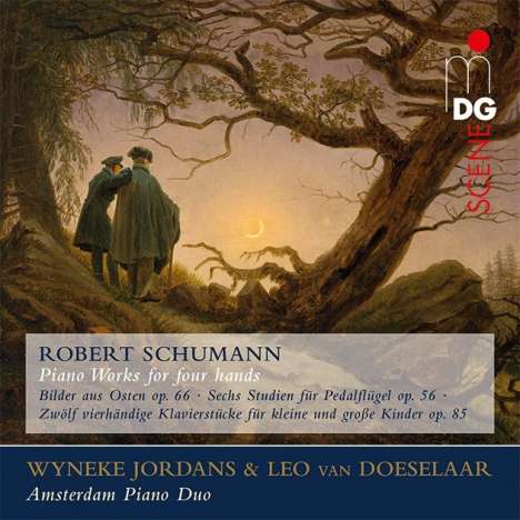 Robert Schumann (1810-1856): Werke für Klavier 4-händig, Super Audio CD