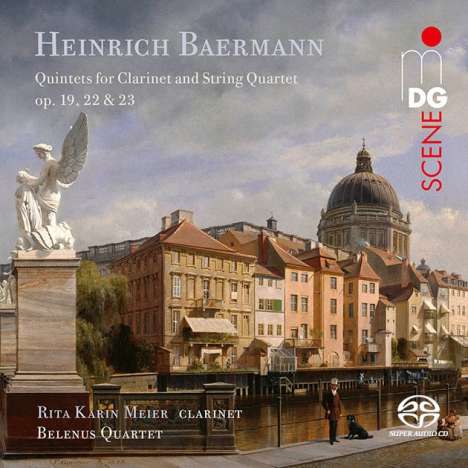 Heinrich Josef Baermann (1784-1847): Klarinettenquintette opp.19,22,23, Super Audio CD