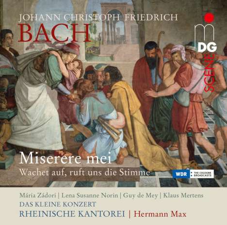 Johann Christoph Friedrich Bach (1732-1795): Miserere c-moll, CD