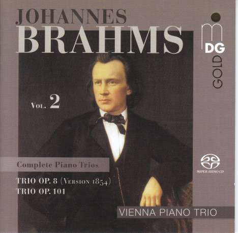 Johannes Brahms (1833-1897): Klaviertrios Vol.2, Super Audio CD