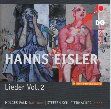 Hanns Eisler (1898-1962): Lieder Vol.2, CD