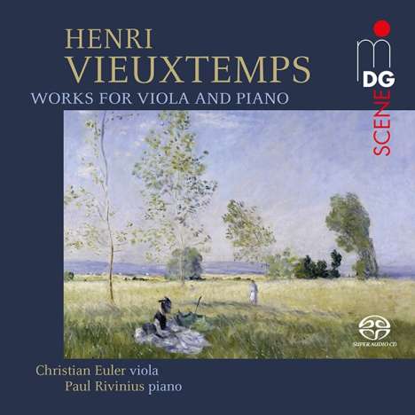 Henri Vieuxtemps (1820-1881): Werke für Viola &amp; Klavier, Super Audio CD