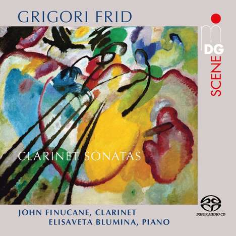 Grigori Frid (1915-2012): Klarinettensonaten Nr.1-3, Super Audio CD