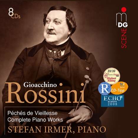 Gioacchino Rossini (1792-1868): Klavierwerke aus "Peches de vieillesse", 8 CDs