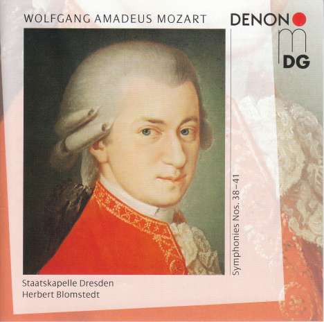 Wolfgang Amadeus Mozart (1756-1791): Symphonien Nr.38-41, 2 CDs
