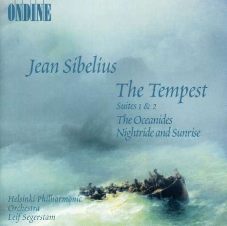 Jean Sibelius (1865-1957): The Tempest-Suiten Nr.1 &amp; 2 (op.109 Nr.2 &amp; 3), CD