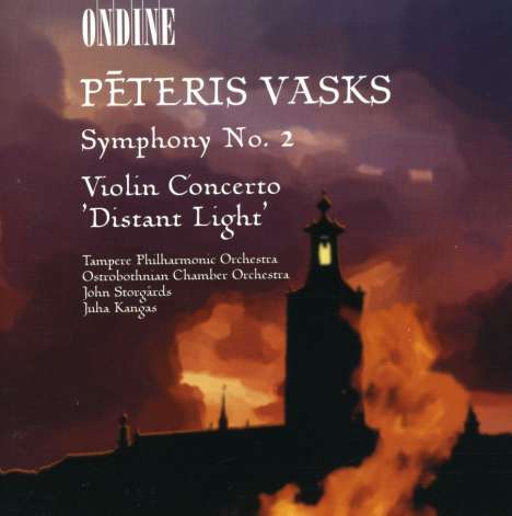 Peteris Vasks (geb. 1946): Symphonie Nr.2, CD
