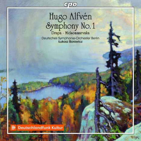 Hugo Alfven (1872-1960): Symphonie Nr.1 f-moll op.7, CD