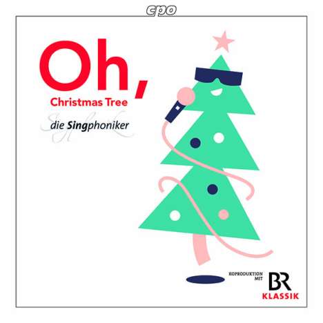 Die Singphoniker - "Oh, Christmas Tree" (Weihnachtslieder arrangiert von Die Singphoniker), CD