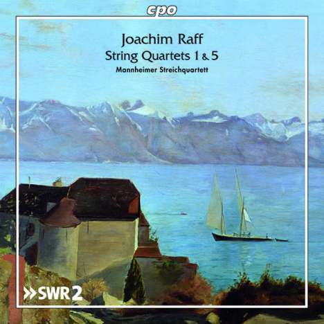 Joachim Raff (1822-1882): Streichquartette Nr.1 &amp; 5, CD