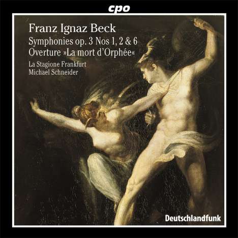 Franz Ignaz Beck (1734-1809): Symphonien op.3 Nr.1,2,6, CD