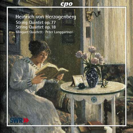 Heinrich von Herzogenberg (1843-1900): Streichquartette Vol.2, CD