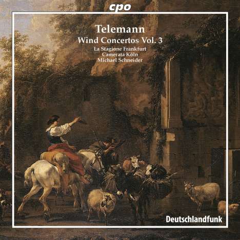 Georg Philipp Telemann (1681-1767): Bläserkonzerte Vol.3, CD