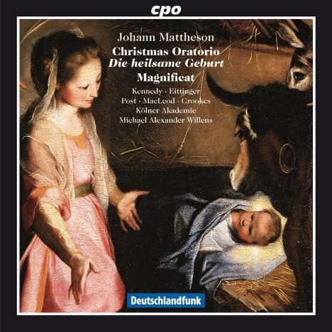 Johann Mattheson (1681-1764): Weihnachtsoratorium "Die heilsame Geburt", CD