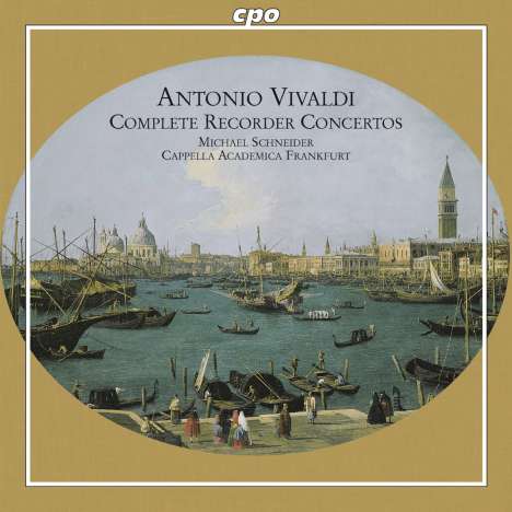 Antonio Vivaldi (1678-1741): Blockflötenkonzerte RV 108,441-445, CD