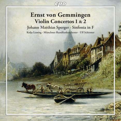 Ernst von Gemmingen (1759-1813): Violinkonzerte Nr.1 &amp; 2 (A-Dur &amp; C-Dur), CD