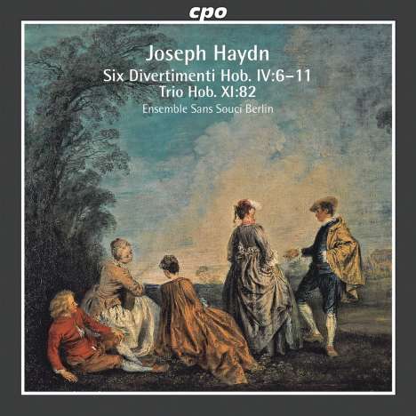 Joseph Haydn (1732-1809): Flötentrios H4 Nr.6-11, CD