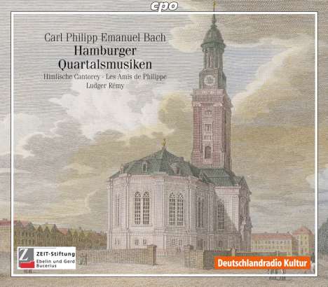 Carl Philipp Emanuel Bach (1714-1788): Hamburger Quartalsmusiken, 2 CDs