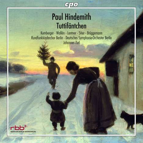 Paul Hindemith (1895-1963): Tuttifäntchen (Musikalisches Weihnachtsmärchen), CD