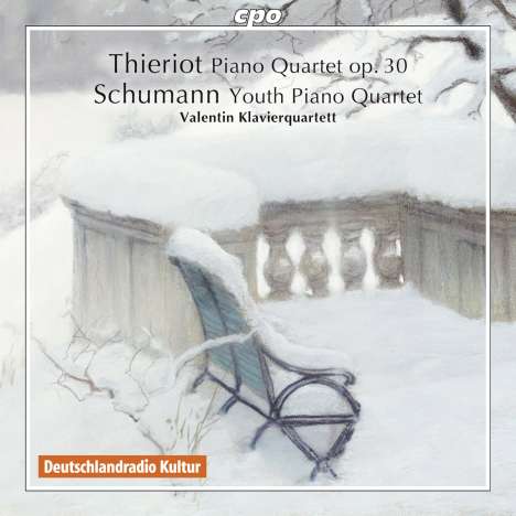 Ferdinand Thieriot (1838-1919): Klavierquartett Es-Dur op.30, CD