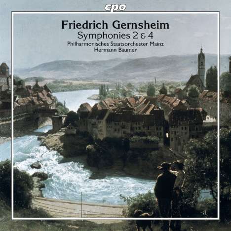 Friedrich Gernsheim (1839-1916): Symphonien Nr.2 Es-Dur op.46 &amp; Nr.4 B-Dur op.62, CD