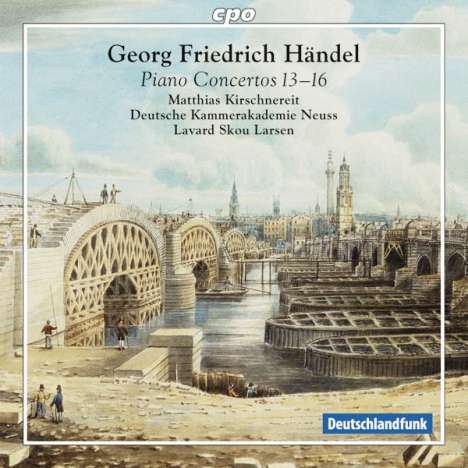 Georg Friedrich Händel (1685-1759): Klavierkonzerte Nr.13-16 (HWV 295,296,304,305a), Super Audio CD