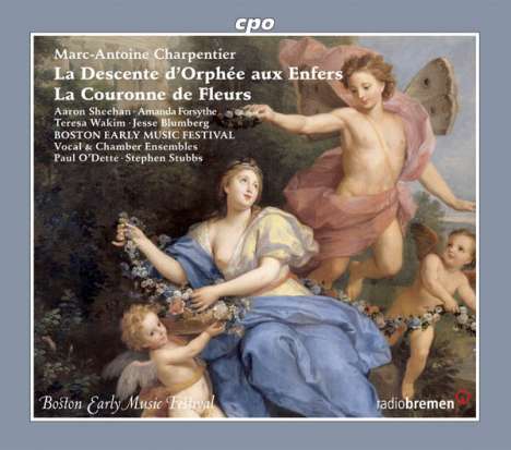 Marc-Antoine Charpentier (1643-1704): La Descente d'Orphee aux Enfers, CD
