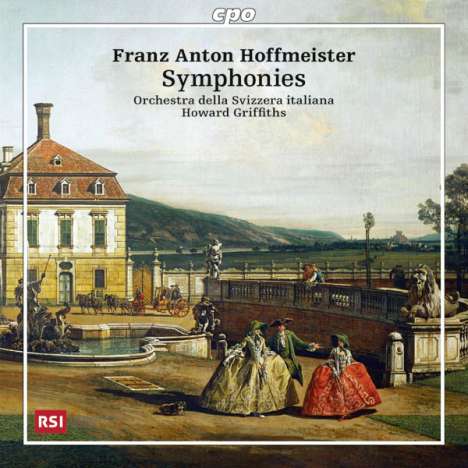 Franz Anton Hoffmeister (1754-1812): Symphonien C-Dur &amp; D-Dur (Hickmann C8 &amp; D8), CD