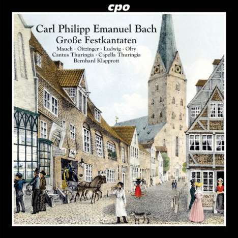 Carl Philipp Emanuel Bach (1714-1788): Große Festkantaten, CD