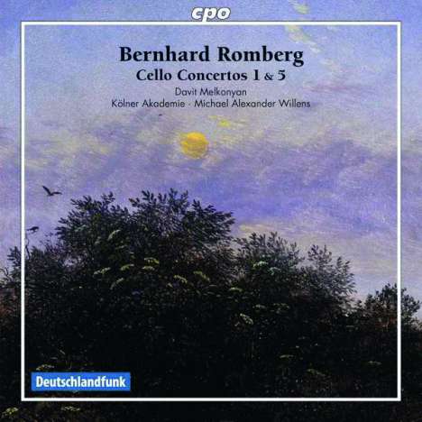 Bernhard Romberg (1767-1841): Cellokonzerte Nr.1 B-Dur op.2 &amp; Nr.5 fis-moll op.30, CD