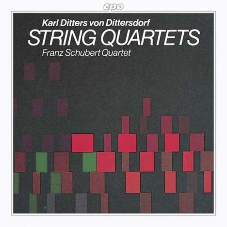 Karl Ditters von Dittersdorf (1739-1799): Streichquartette Nr.1,3-5, CD