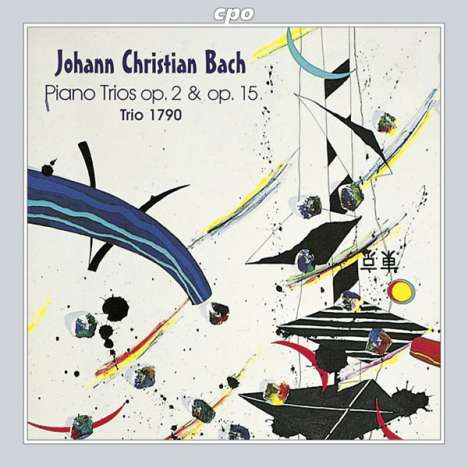 Johann Christian Bach (1735-1782): Klaviertrios op.2 &amp; op.15, CD
