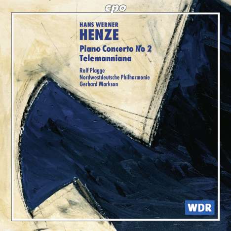Hans Werner Henze (1926-2012): Klavierkonzert Nr.2, CD