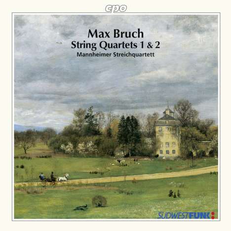 Max Bruch (1838-1920): Streichquartette Nr.1 &amp; 2, CD