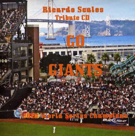 Ricardo Scales: Go Giants, CD