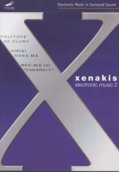 Iannis Xenakis (1922-2001): Electronic Works 2, DVD